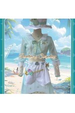 Identity V Barmaid Sea Salt Mocktail Beach Outfit Cosplay Costume